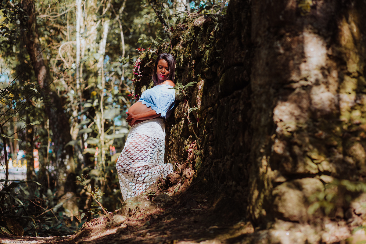 Ensaio de Gestante no Parque da Cidade em São Francisco