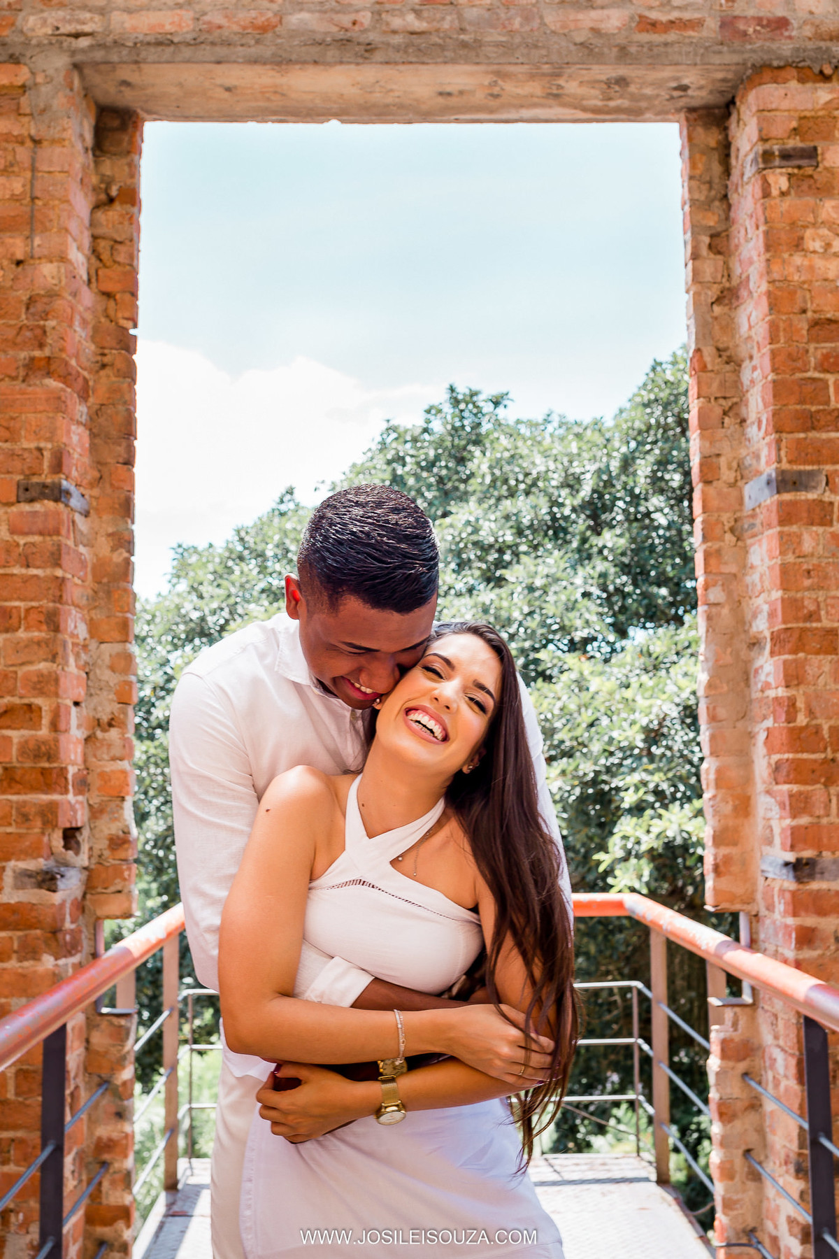 Ensaio de Casal no Parque das Ruínas