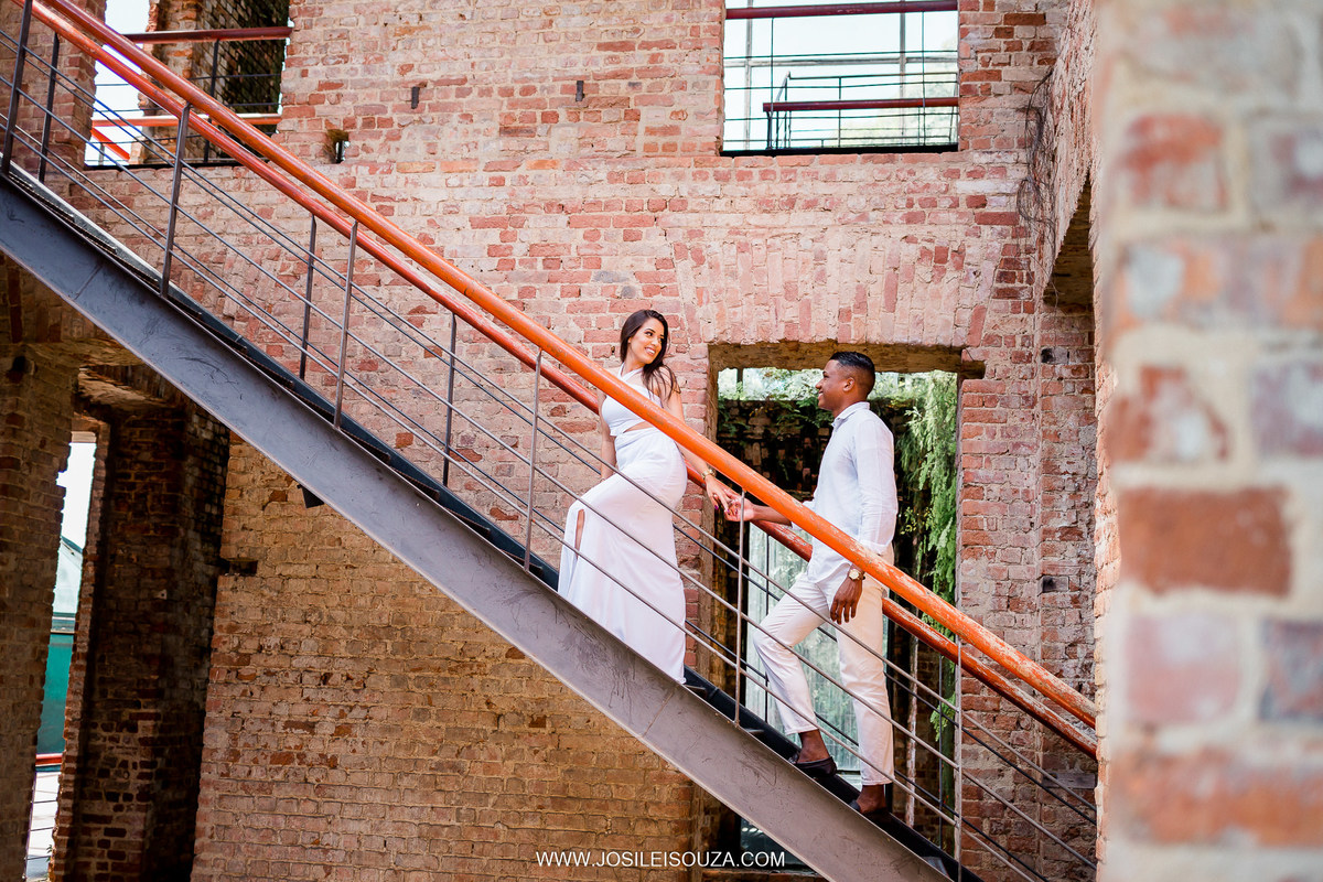 Ensaio de Casal no Parque das Ruínas