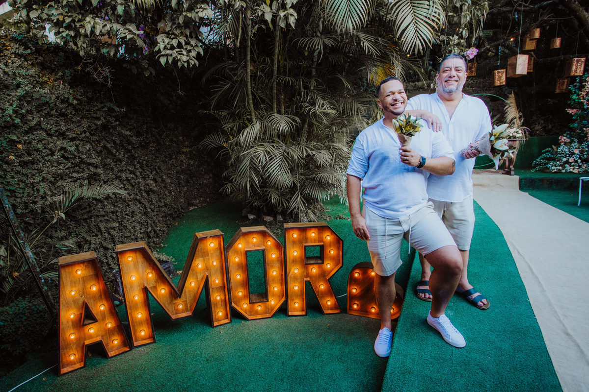 Casamento Gay de homens em Niterói RJ