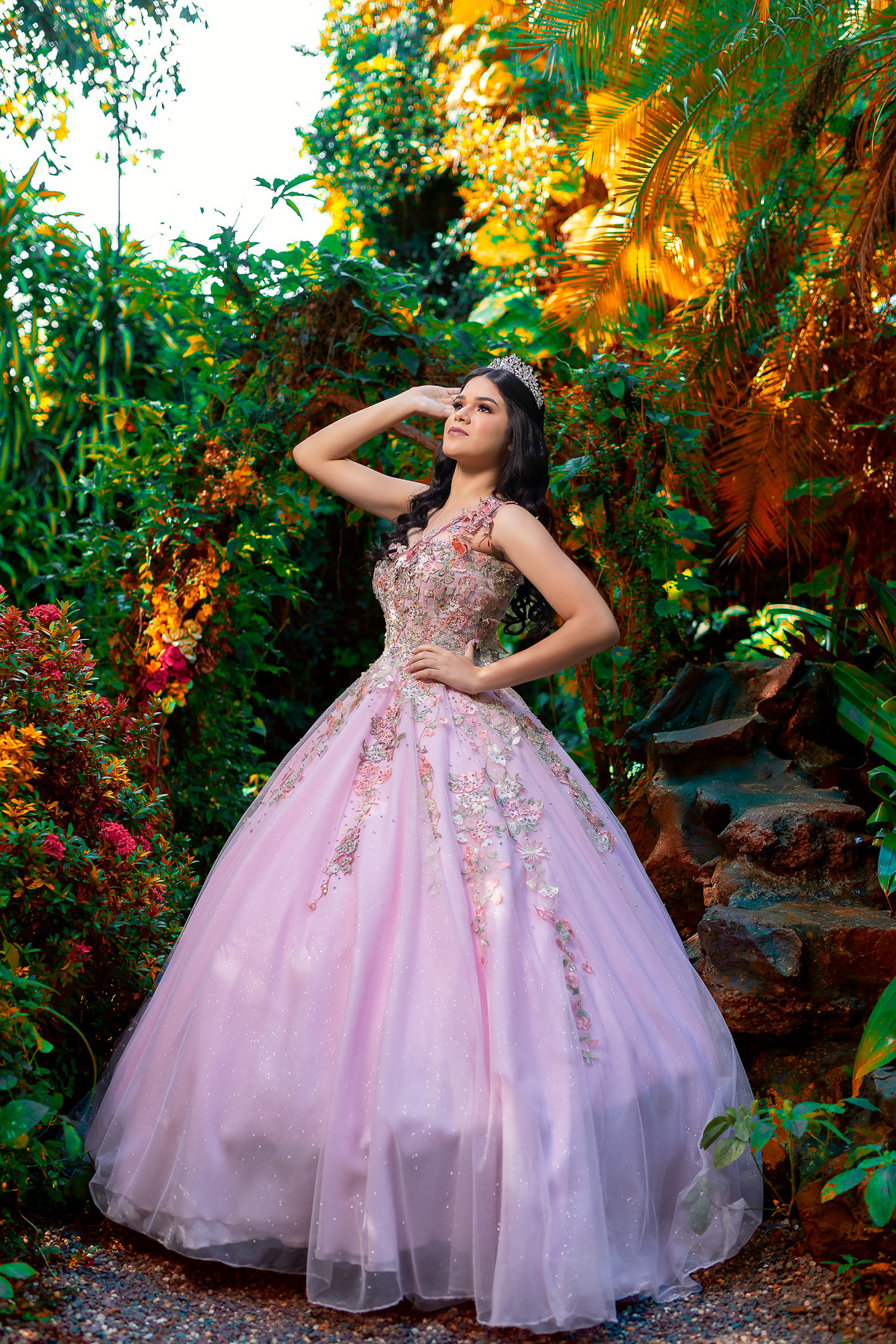 vestido de debutante