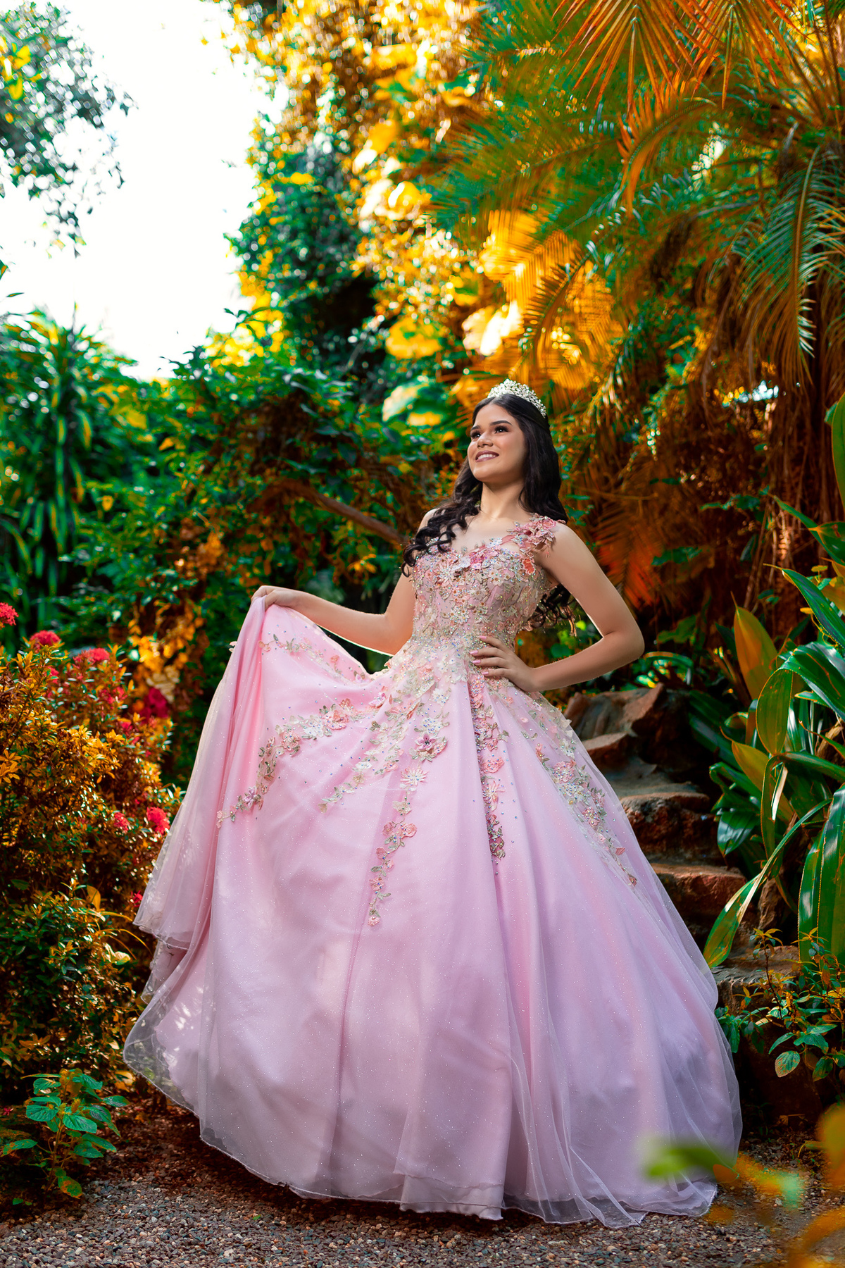 vestido de debutante
