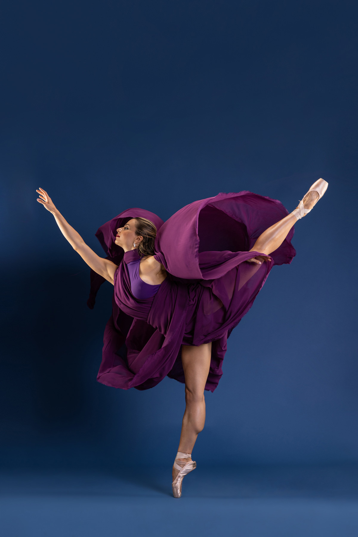 Romero Cruz fotografou a bailarina Ana Beatriz Maillet
