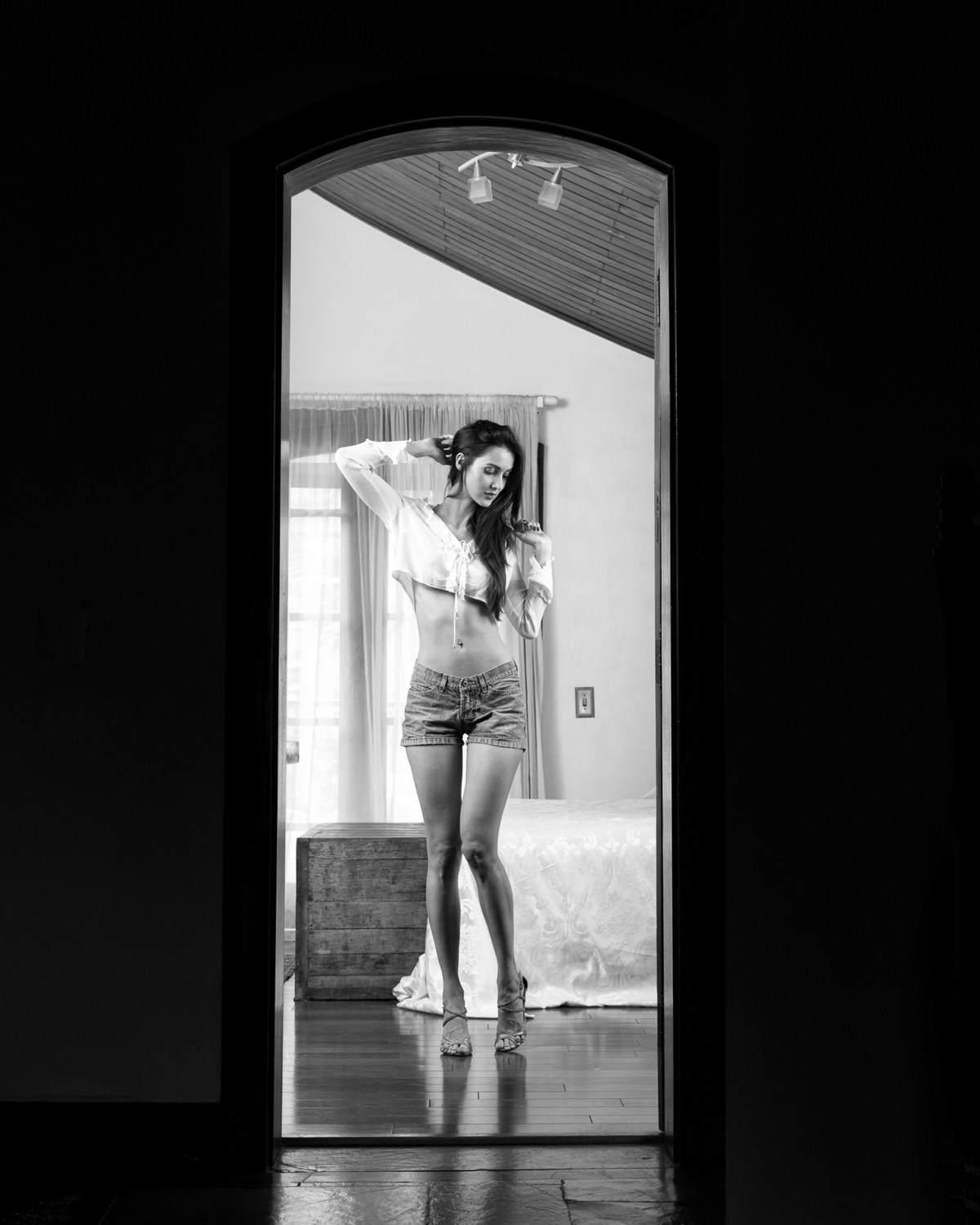 Ensaio fotográfico feminino feito pelo fotógrafo profissional Romero Cruz