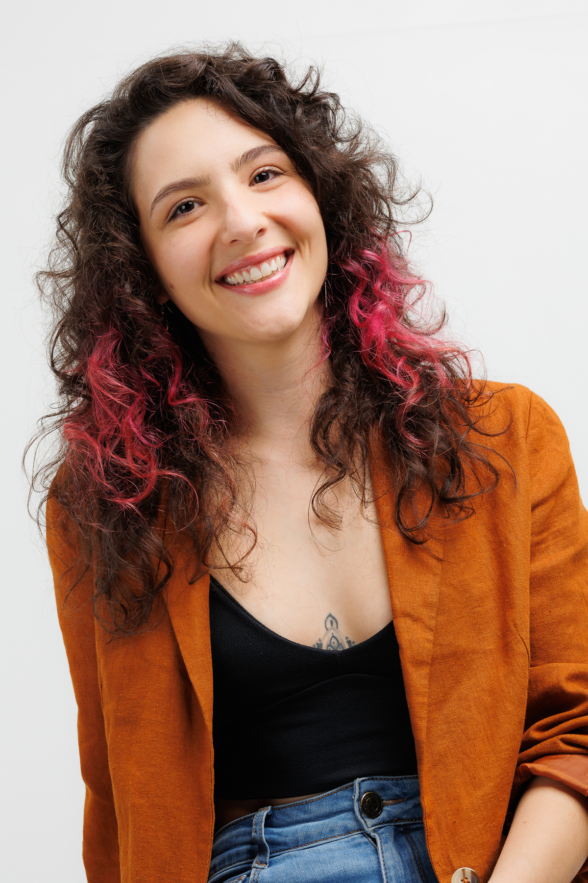 Retrato da atriz Maria Eduarda Esteves feito pelo fotógrafo Romero Cruz