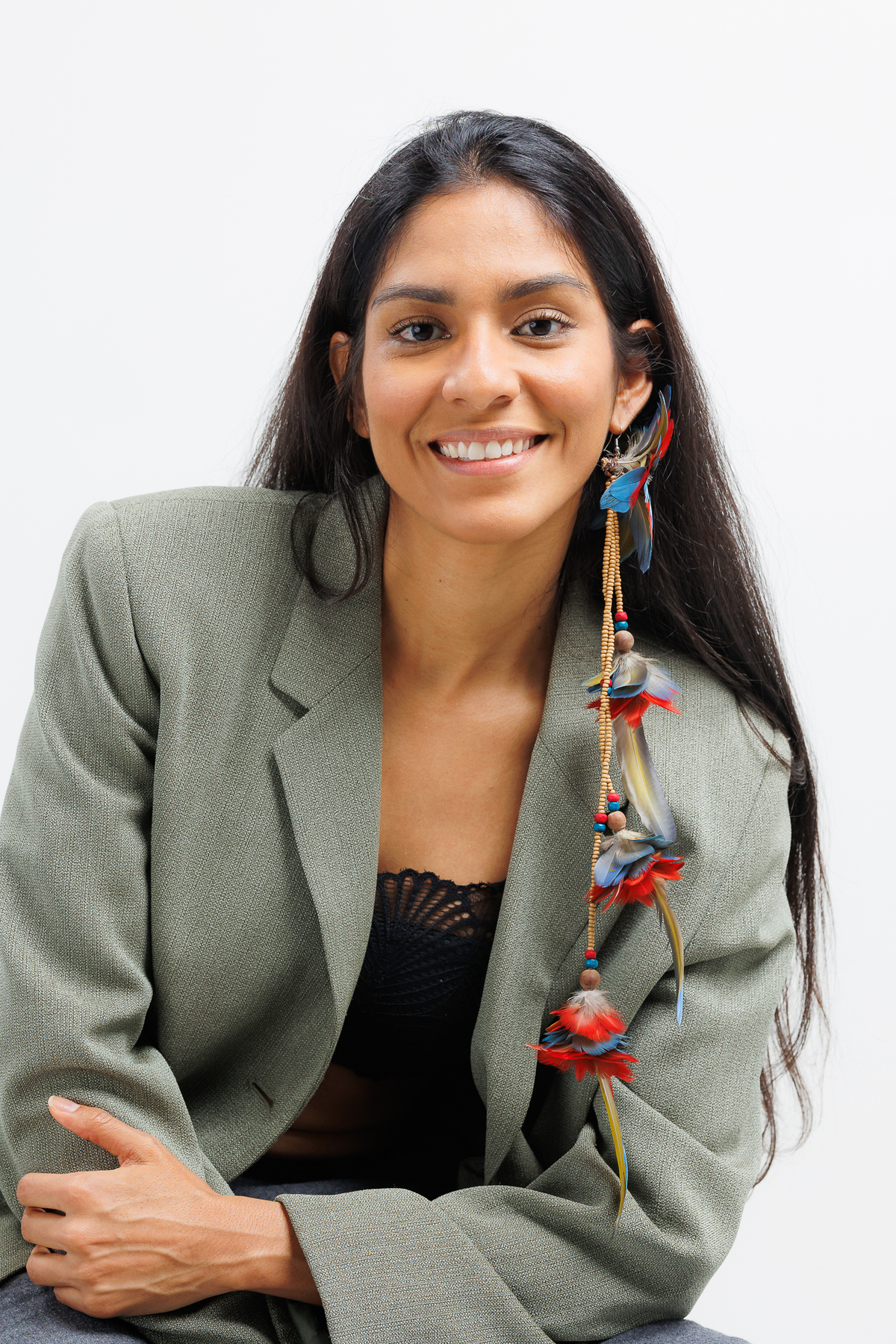 Retrato da atriz paraense Lenise Oliveira fotografada pelo fotógrafo profissional Romero Cruz