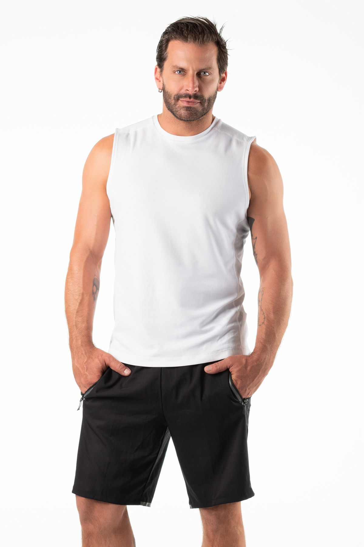 Retrato do ator Henri Castelli feito pelo fotógrafo Romero Cruz