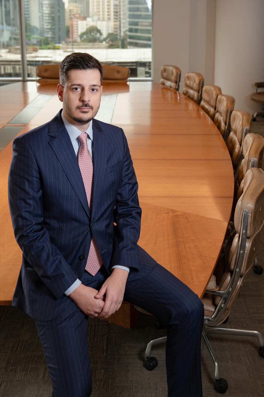 Retrato corporativo profissional fotografado pelo fotógrafo profissional Romero Cruz