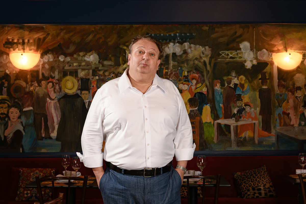 Famoso chef do Master Chef Érik Jacquin no restaurante ça vá fotografado pr Romero Cruz