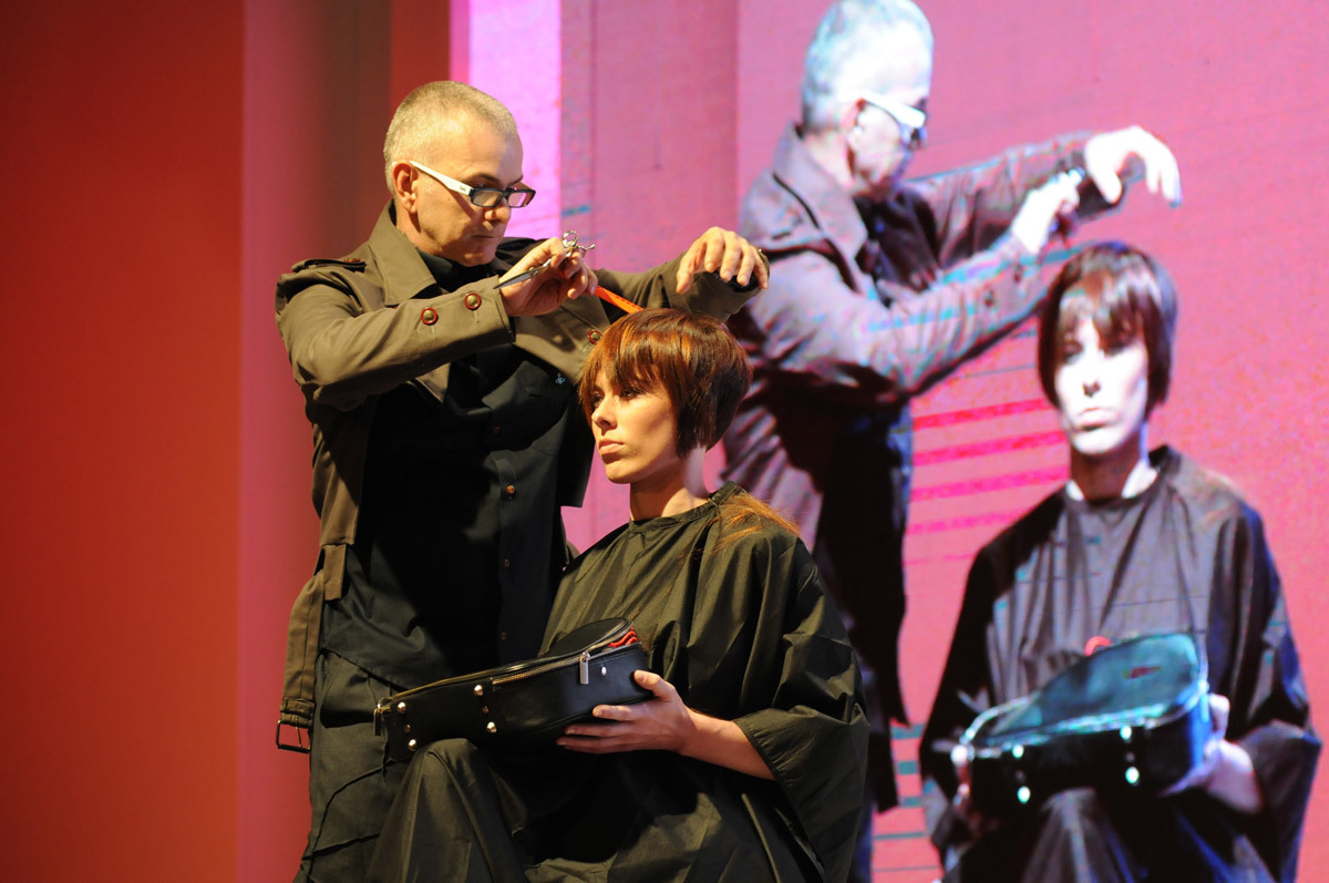 Fotógrafo Romero Cruz durante evento Beauty Fair em São Paulo-SP