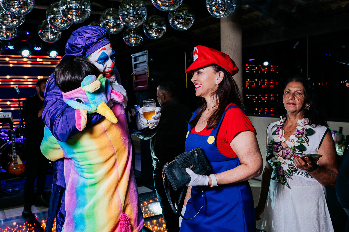 Aniversário GIltinho 40 anos, festa fantasia, evento, comemorar, festejar, fotos de aniversário