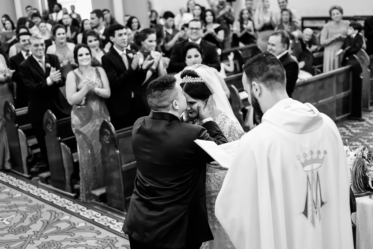 Casamento Jéssica e Rodrigo, Patos de Minas-MG, Igreja Matriz de Santo Antônio, Wellington Guimarães Fotógrafo