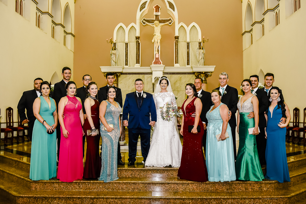 Casamento Jéssica e Rodrigo, Patos de Minas-MG, Igreja Matriz de Santo Antônio, Wellington Guimarães Fotógrafo