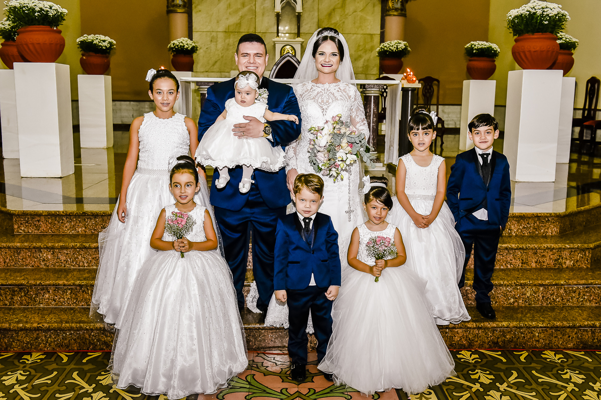 Casamento Jéssica e Rodrigo, Patos de Minas-MG, Igreja Matriz de Santo Antônio, Wellington Guimarães Fotógrafo
