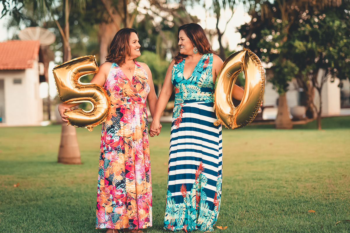 Marilha e Marilda, Niver 50 anos, aniversário, felicidade, Wellington Guimarães Fotografias 