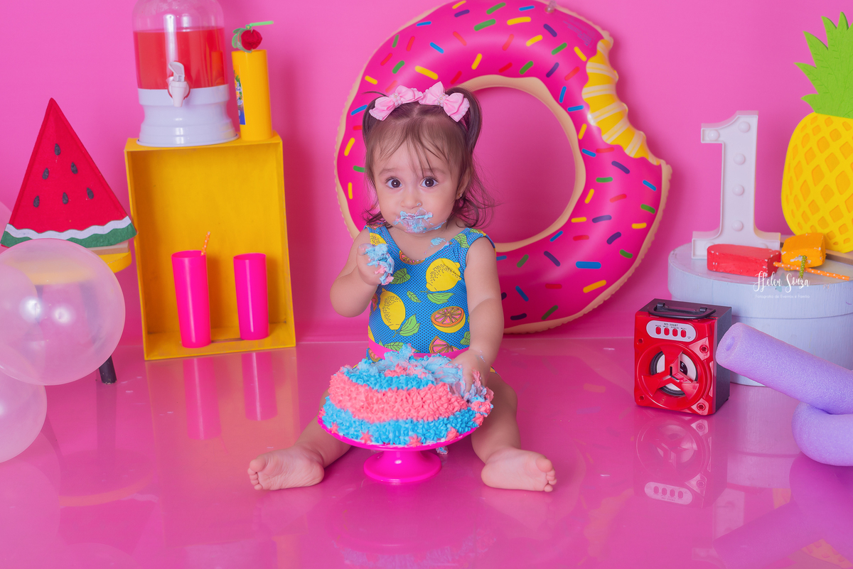 decoração  pool party
