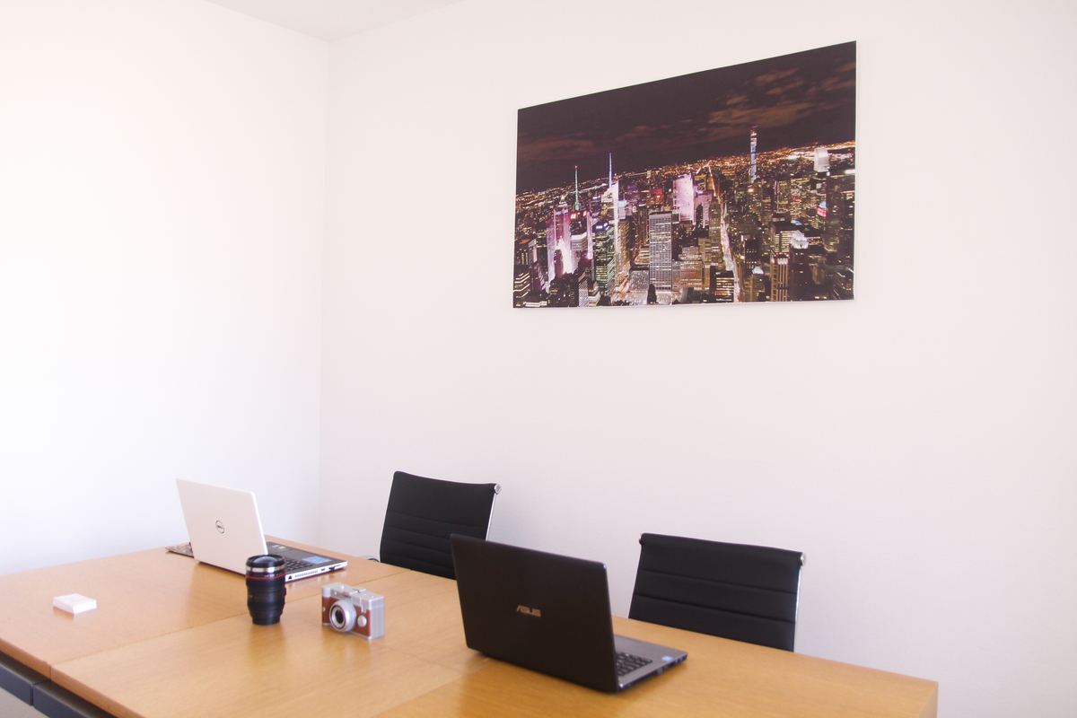 Sala de Ediçao e conforto do papai