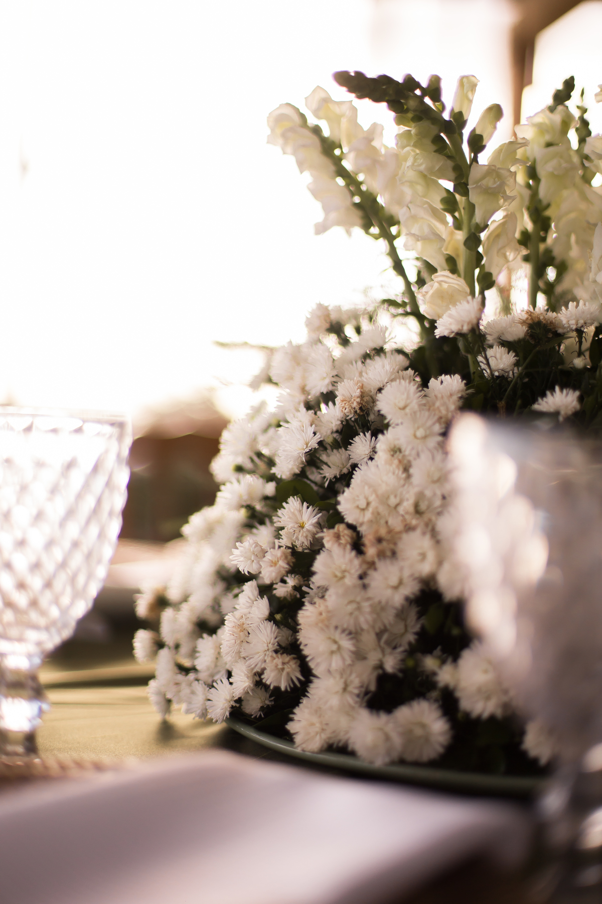 Decoração de casamento elegante