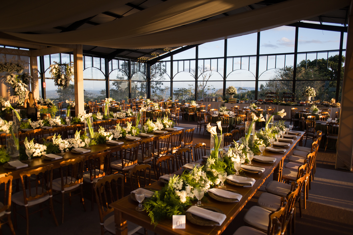 Decoração de casamento elegante