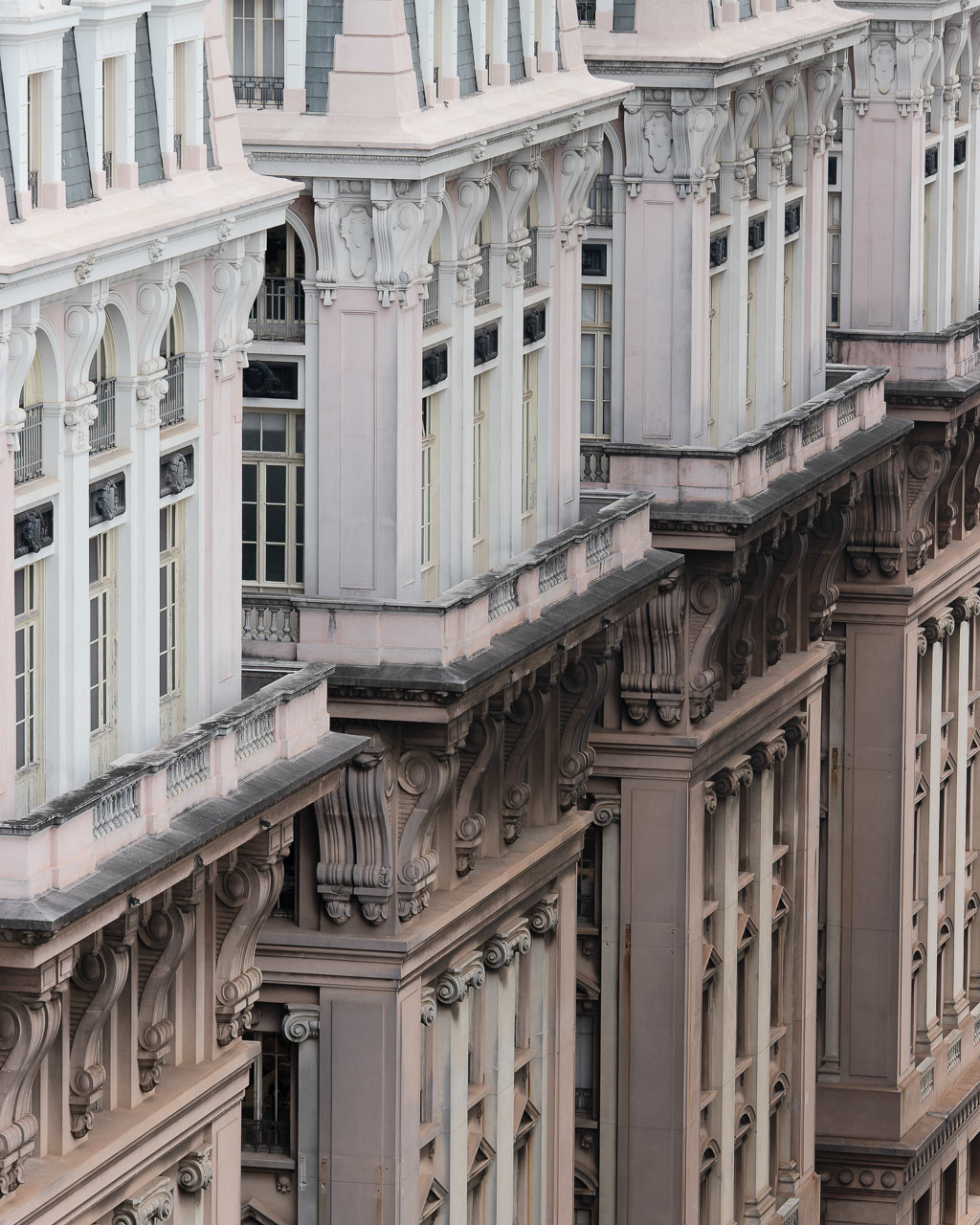 Edifício Martinelli detalhe do telhado, quadros decorativos