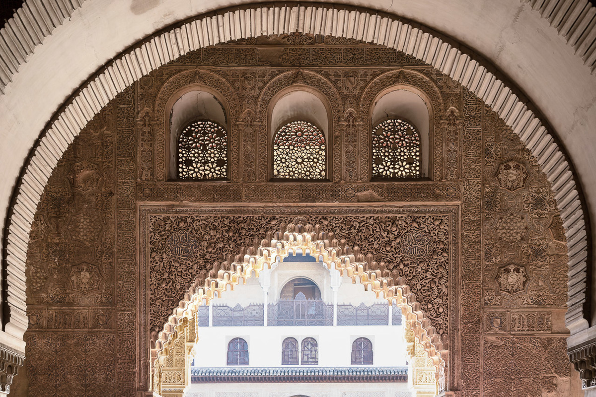 granada - arabescos alhambra
foto para quadro decorativo