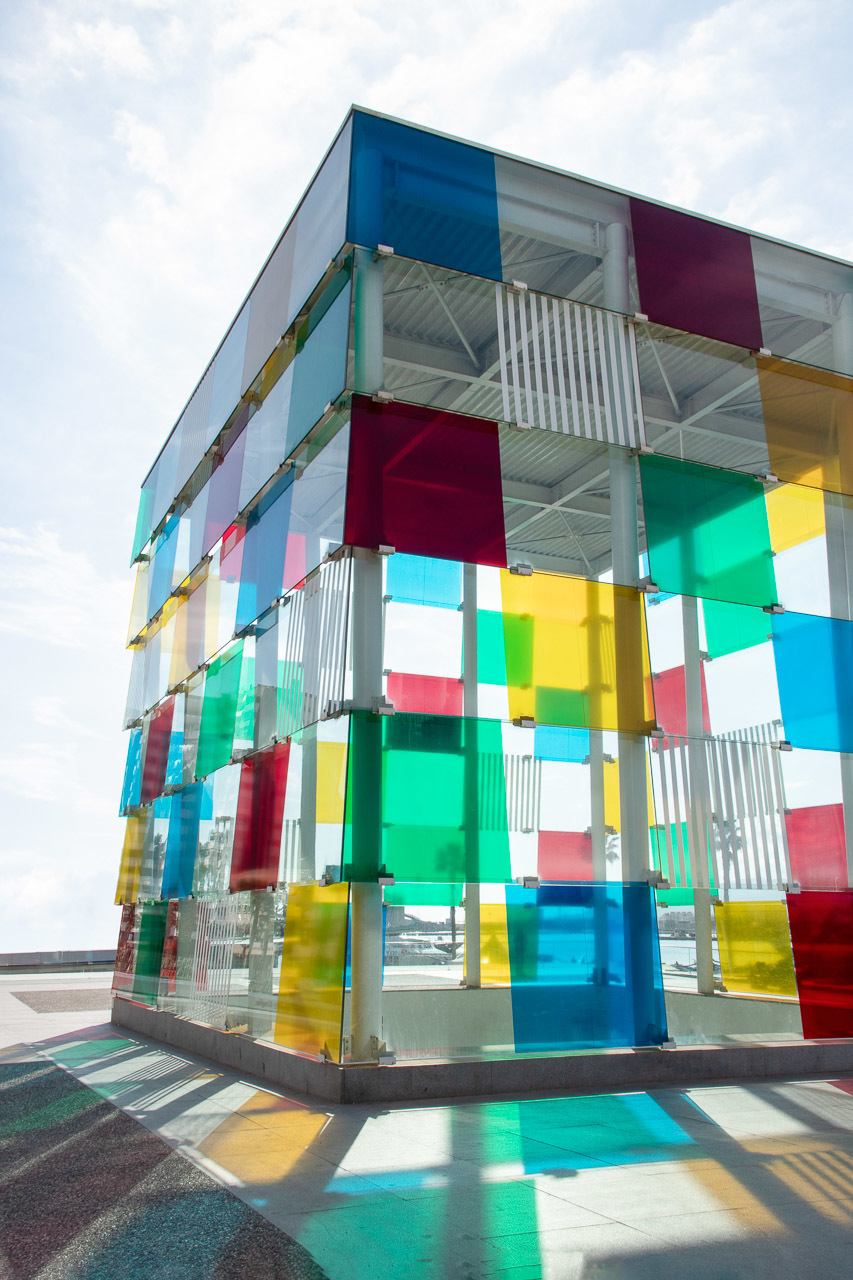 málaga - pompidou
foto para quadro decorativo