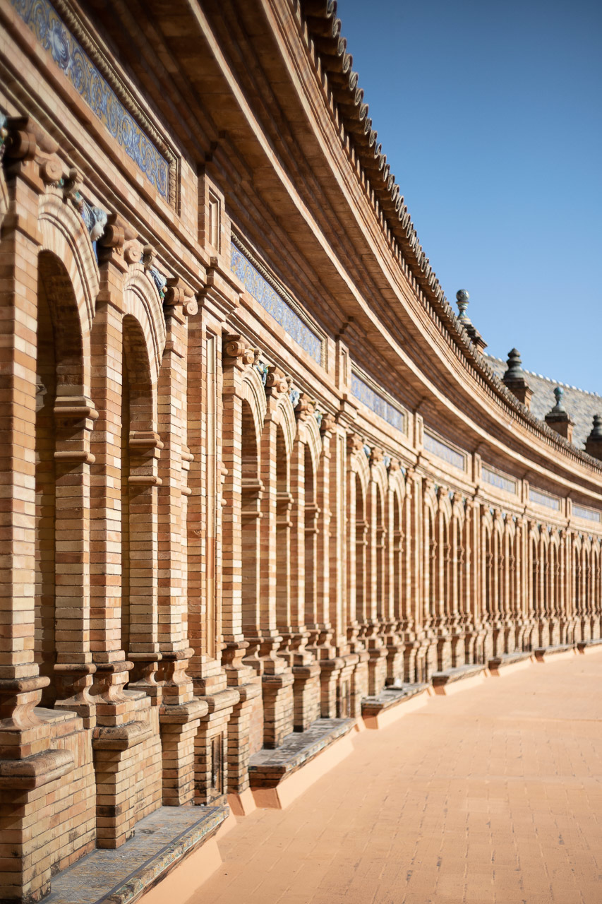 sevilha praça espanha 
foto para quadro decorativo