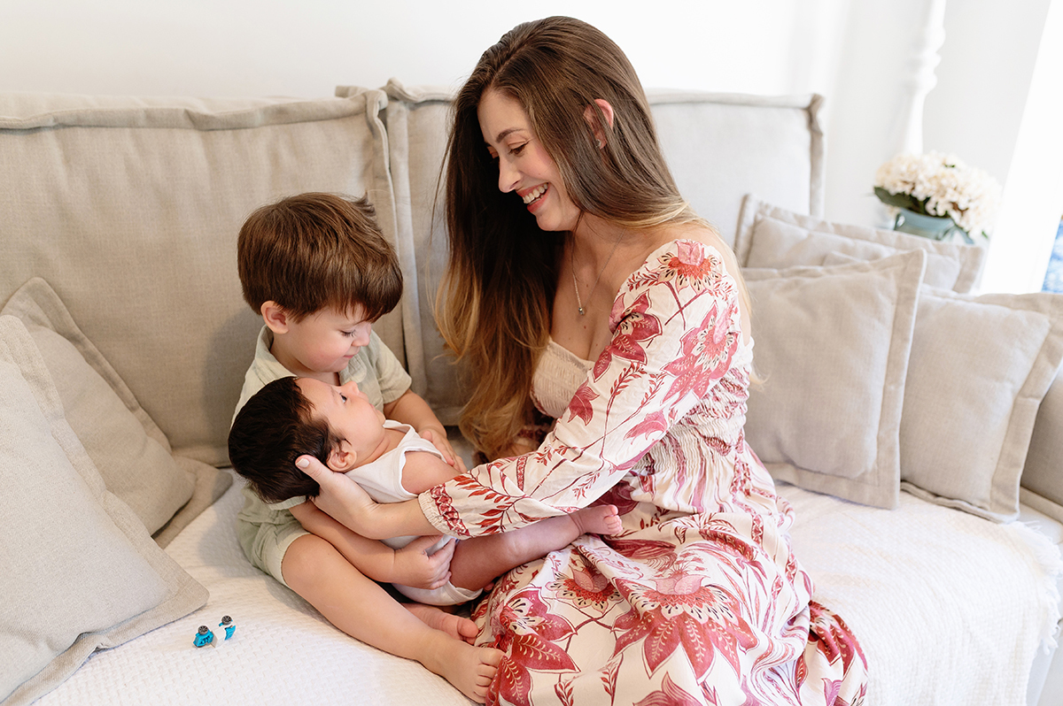 Ensaio Newborn em domicilio Natural e afetivo