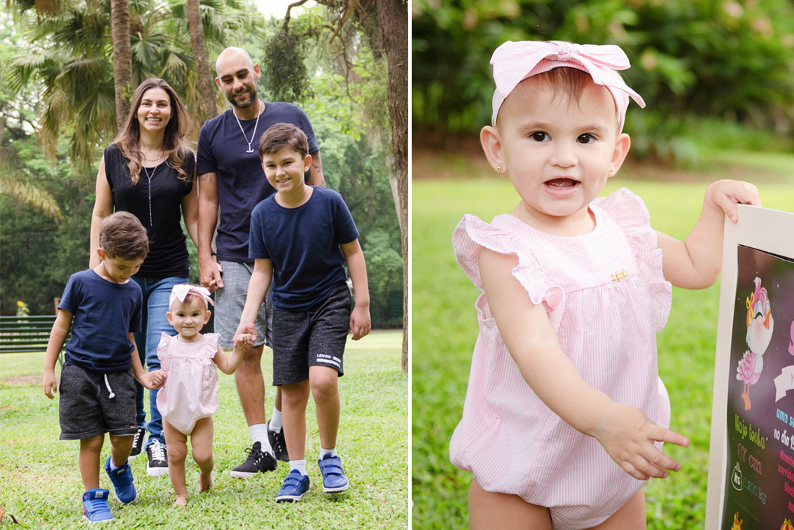 Ensaio de Familia no Parque