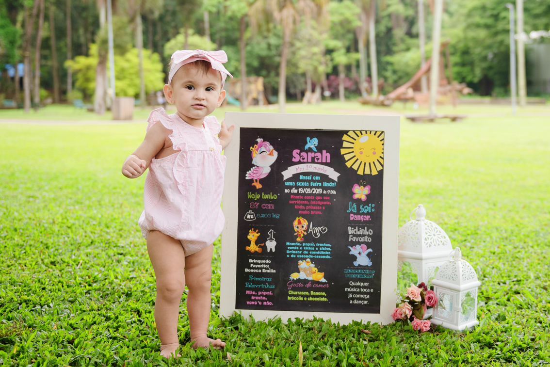 Ensaio de 1 ano no Parque