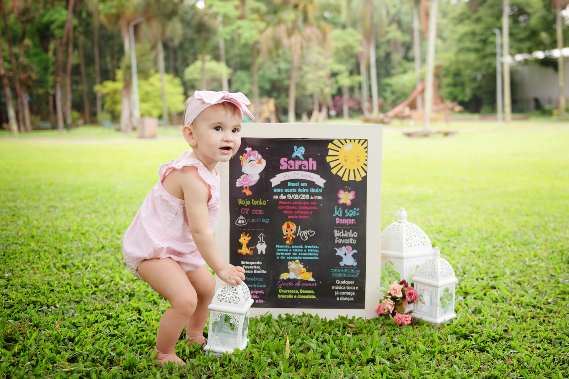 Ensaio de 1 ano no Parque