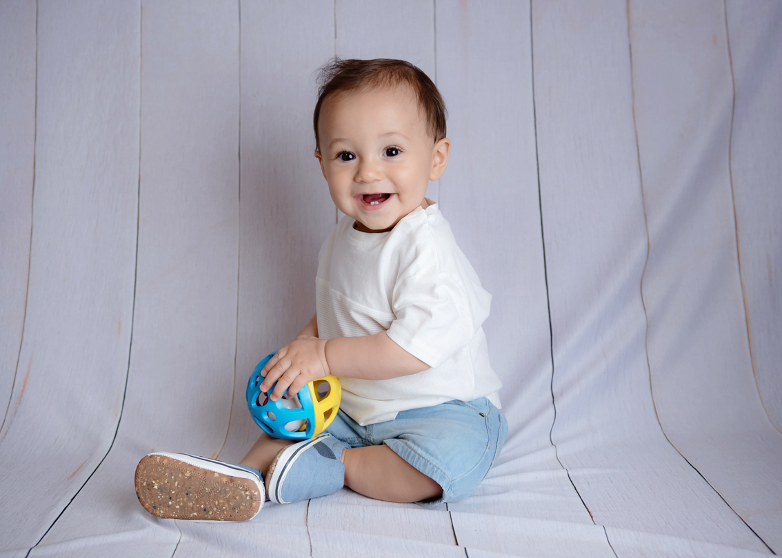 Ensaio infantil de acompanhamento
