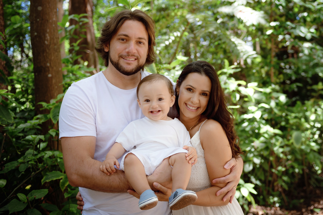 Ensaio infantil com a familia no parque