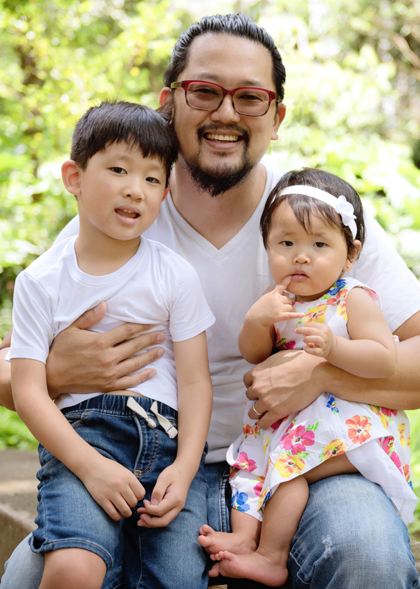 ensaio infantil de fotos com a familia