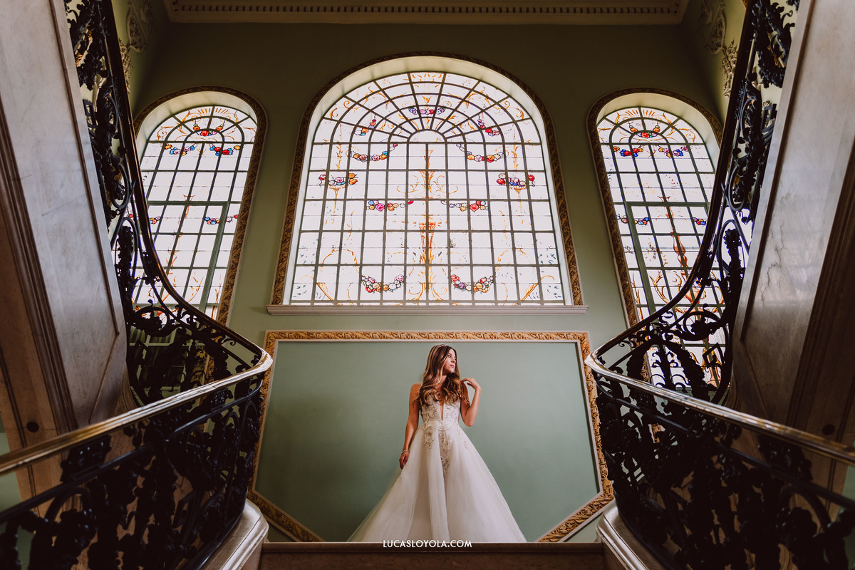 Ensaio no palácio dos Cedros em São paulo