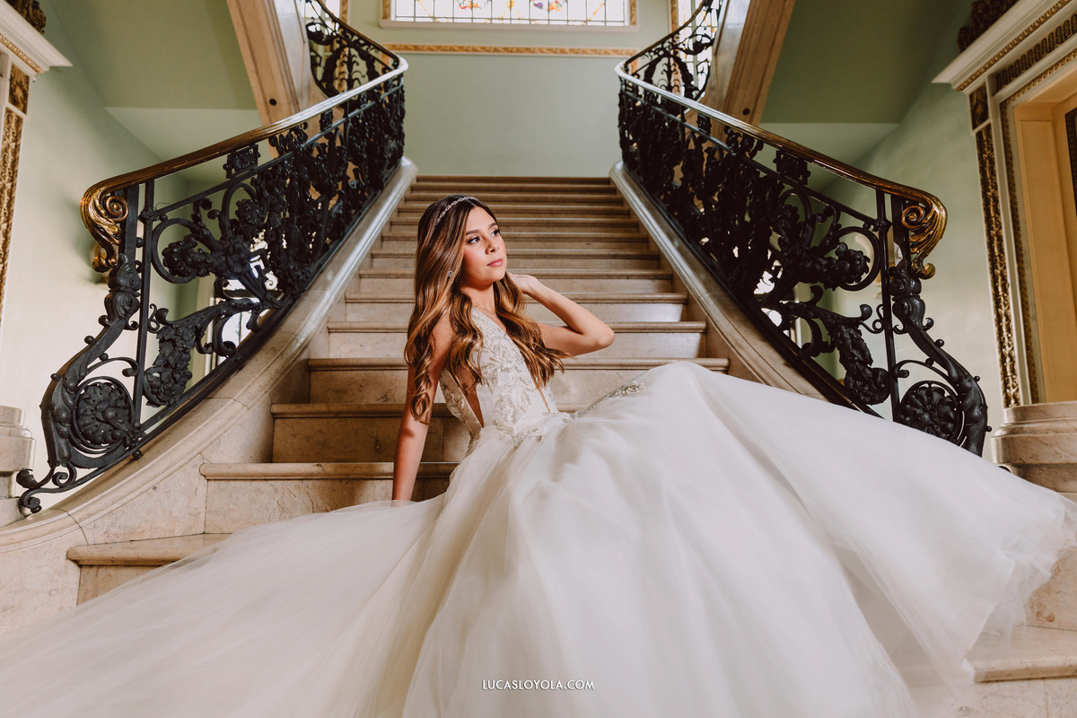 Ensaio no palácio dos Cedros em São paulo