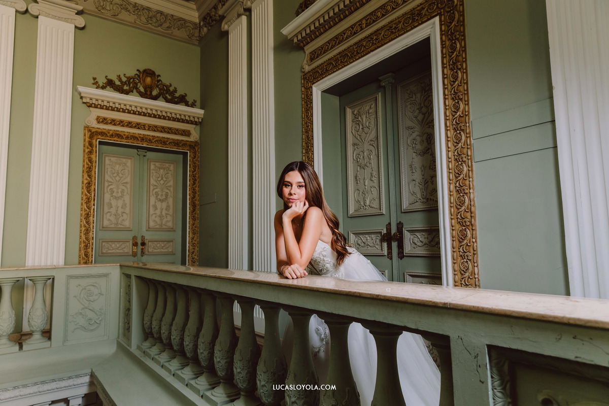 Ensaio de 15 anos palacio dos cedros