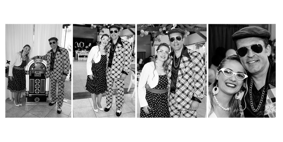 álbum de aniversário páginas com fotos preto e branco