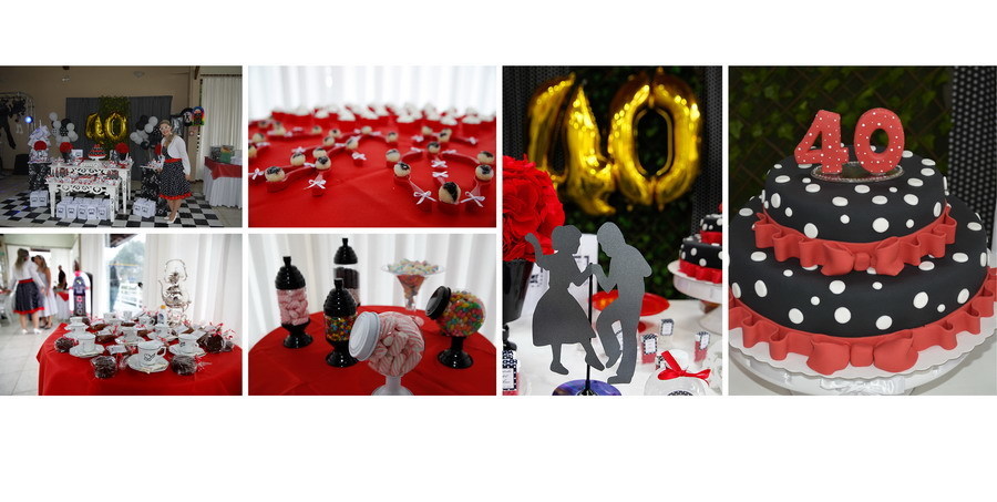 álbum de aniversário da cidinha decoração