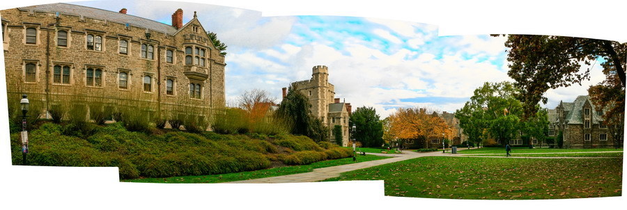 Nova York EUA álbum de viagem pagina com imagem panorâmica