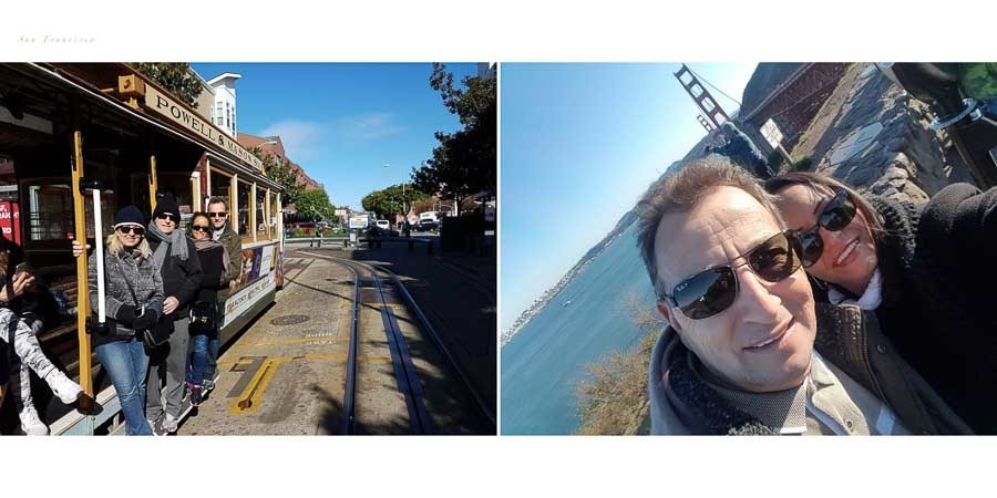 paginas dos passeios nos estados unidos do album de casamento pre wedding em San Francisco california