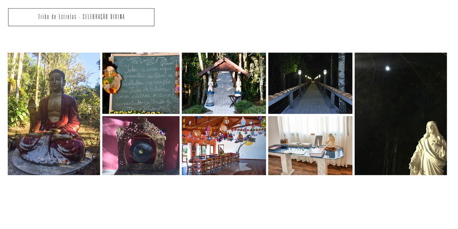 Celebração divina para álbum de fotos do Persio e Otton
