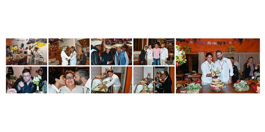 Festa Junina no casamento de Persio e Otton