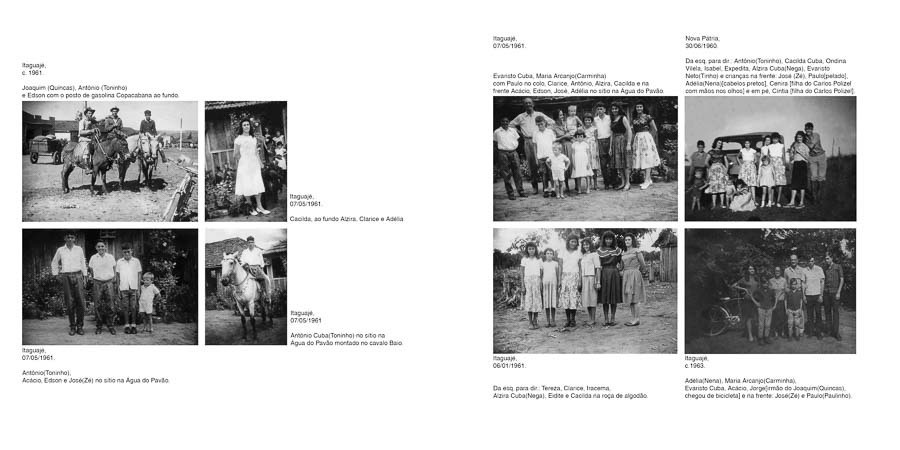 paginas do album de fotos bons tempos, São Paulo, SP, Capa de couro, gravação laser, fotos restauradas, lamina, por Clovis Augusto, mundareu albuns