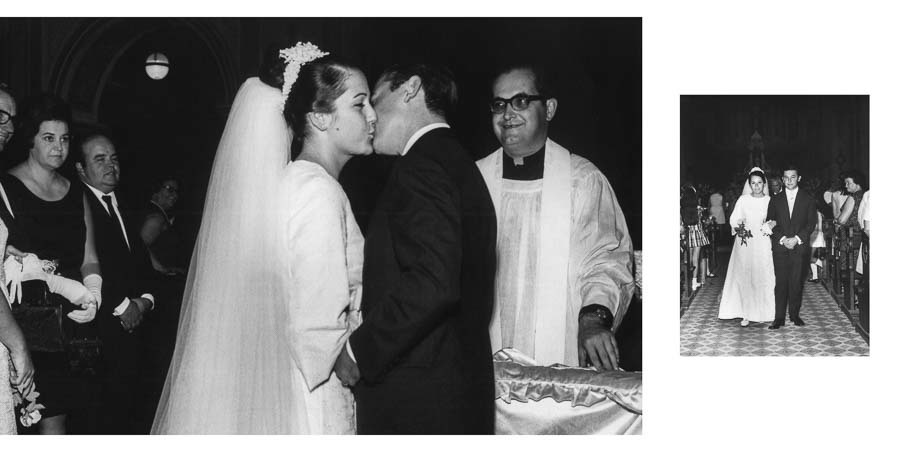 paginas com o beijo dos noivos  album de casamento em preto e branco bia e jehud por clovis augusto mundareu albuns