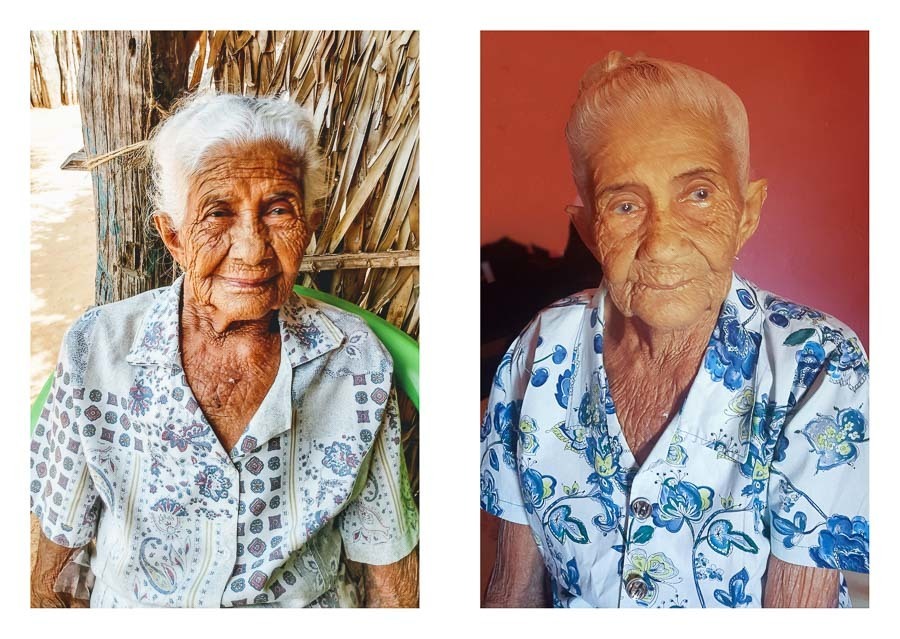 vo maria laminas do album de aniversario de 90 anos da vó Maria Sao paulo SP album de fotos para leila por Clovis Augusto com a marca Mundareu Albuns