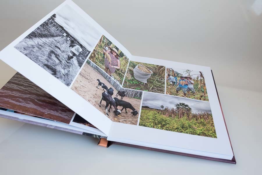 colheita de milho no album de aniversario de 90 anos da vo Maria Sao paulo SP album de fotos para leila por Clovis Augusto com a marca Mundareu Albuns