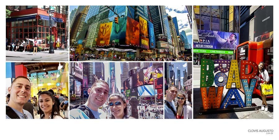 lua de mel em nova york paginas do album de casamento nataly e rafael sao paulo SP album de fotos com abertura panoramica por Clovis Augusto com a marca Mundareu Albuns