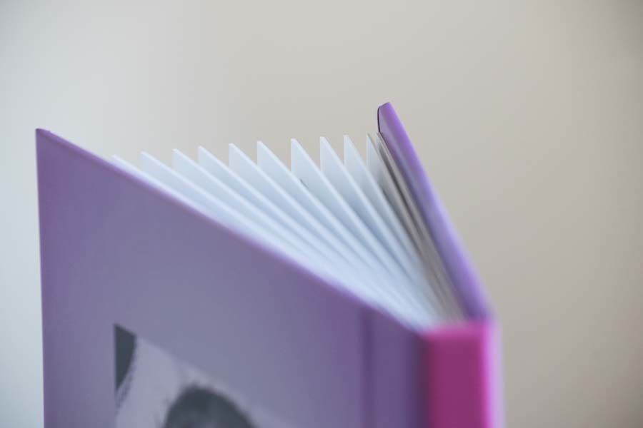 detalhe do album de fotos de bebe alice puro amor santo andre sp abertura panoramica album infantil por clovis augusto mundareu albuns