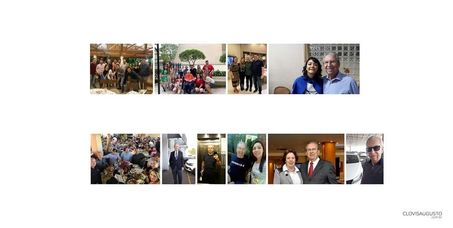 album aberto de aniversario Leonardo mostrando duas paginas com fotos de familia Campo Grande MT album de fotos por Clovis Augusto